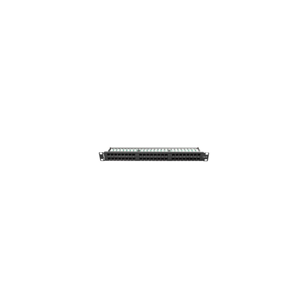 Produktbild för Lanberg PPU6-1048-B - patch-panel - 1U - 19"