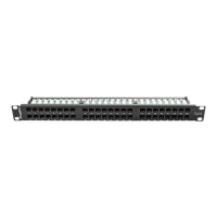 Produktbild för Lanberg PPU6-1048-B - patch-panel - 1U - 19"
