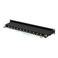 Produktbild för Lanberg PPS7-1024-B - patch-panel - 1U - 19"