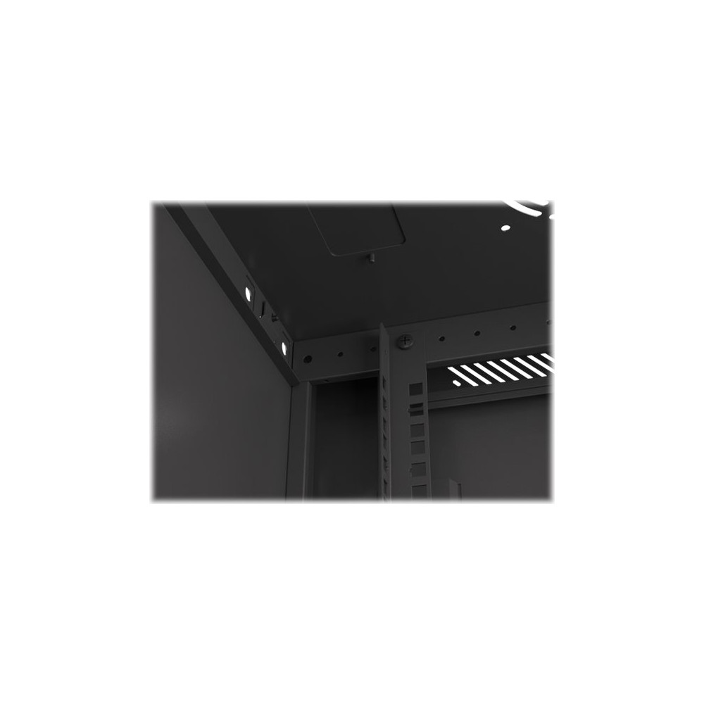 Produktbild för Lanberg WF01 64/66 V2 Series WF01-6412-00B - skåp - 12U