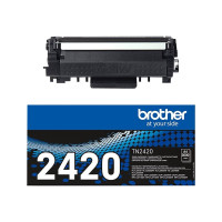 Produktbild för Brother TN2420 - Lång livslängd - svart - original - tonerkassett