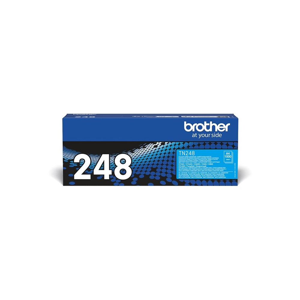 Produktbild för Brother TN-248C - cyan - original - tonerkassett