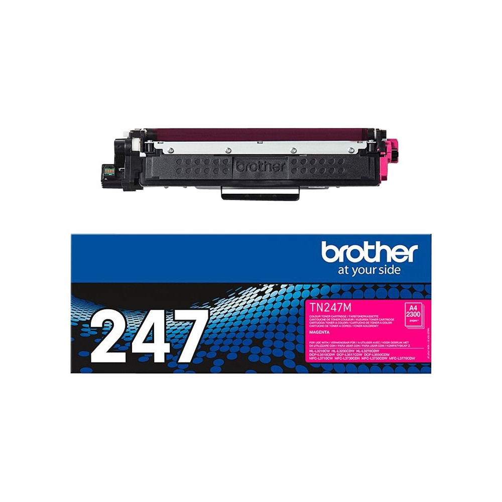 Produktbild för Brother TN247M - magenta - original - tonerkassett
