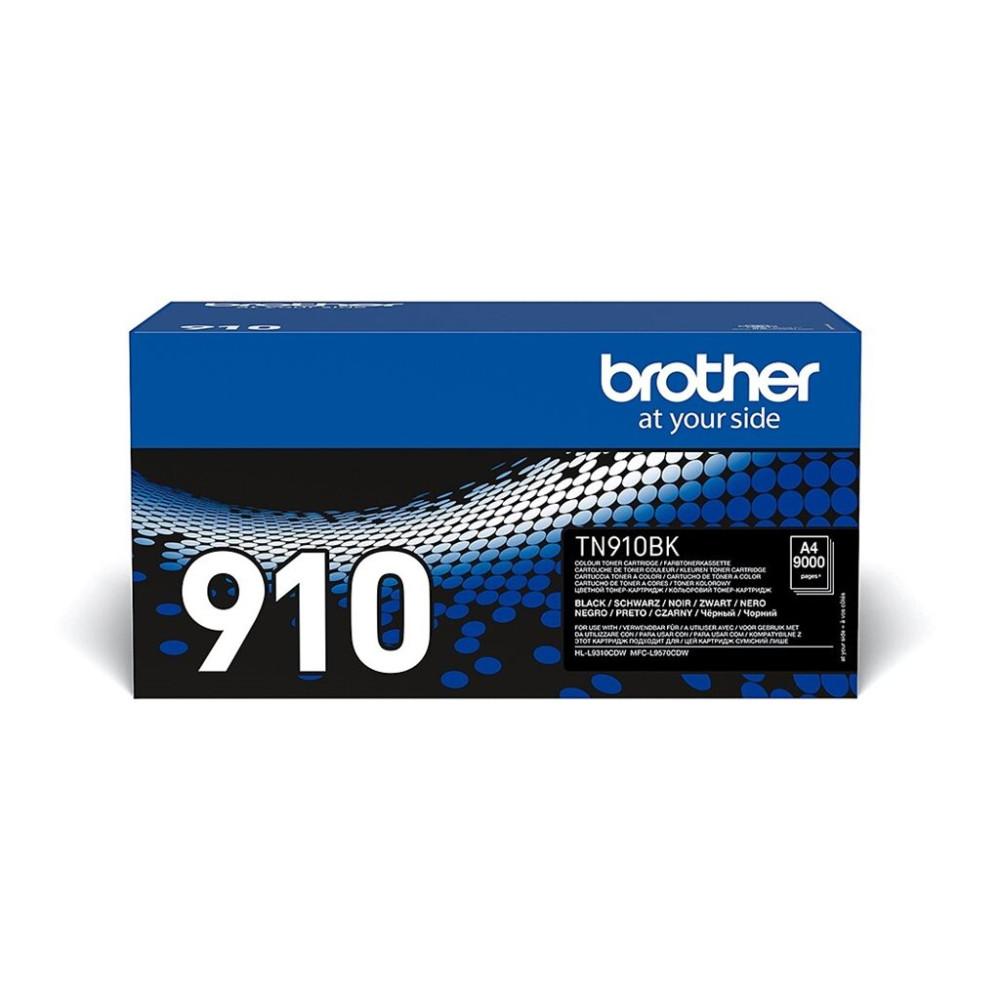 Produktbild för Brother TN910BK - Ultra Jumbo - svart - original - tonerkassett