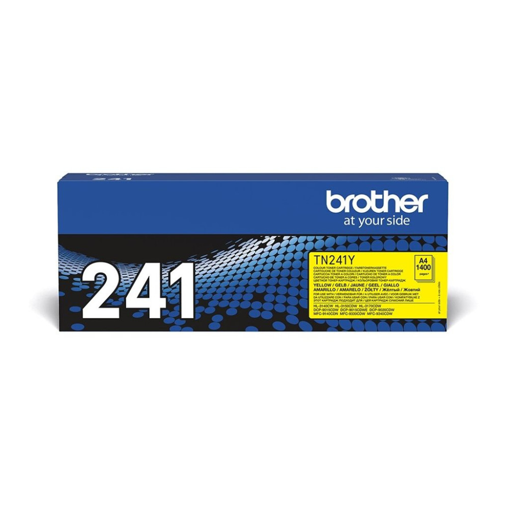 Produktbild för Brother TN241Y - gul - original - tonerkassett