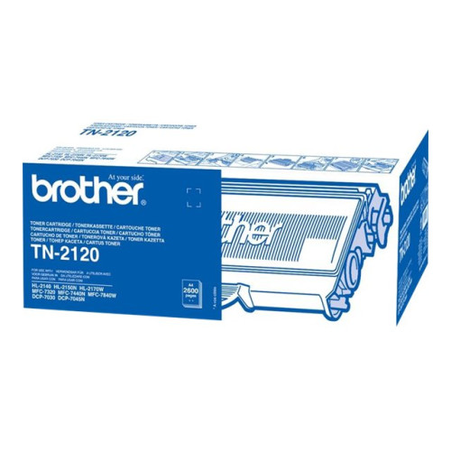 Brother Brother TN2120 - svart - original - tonerkassett