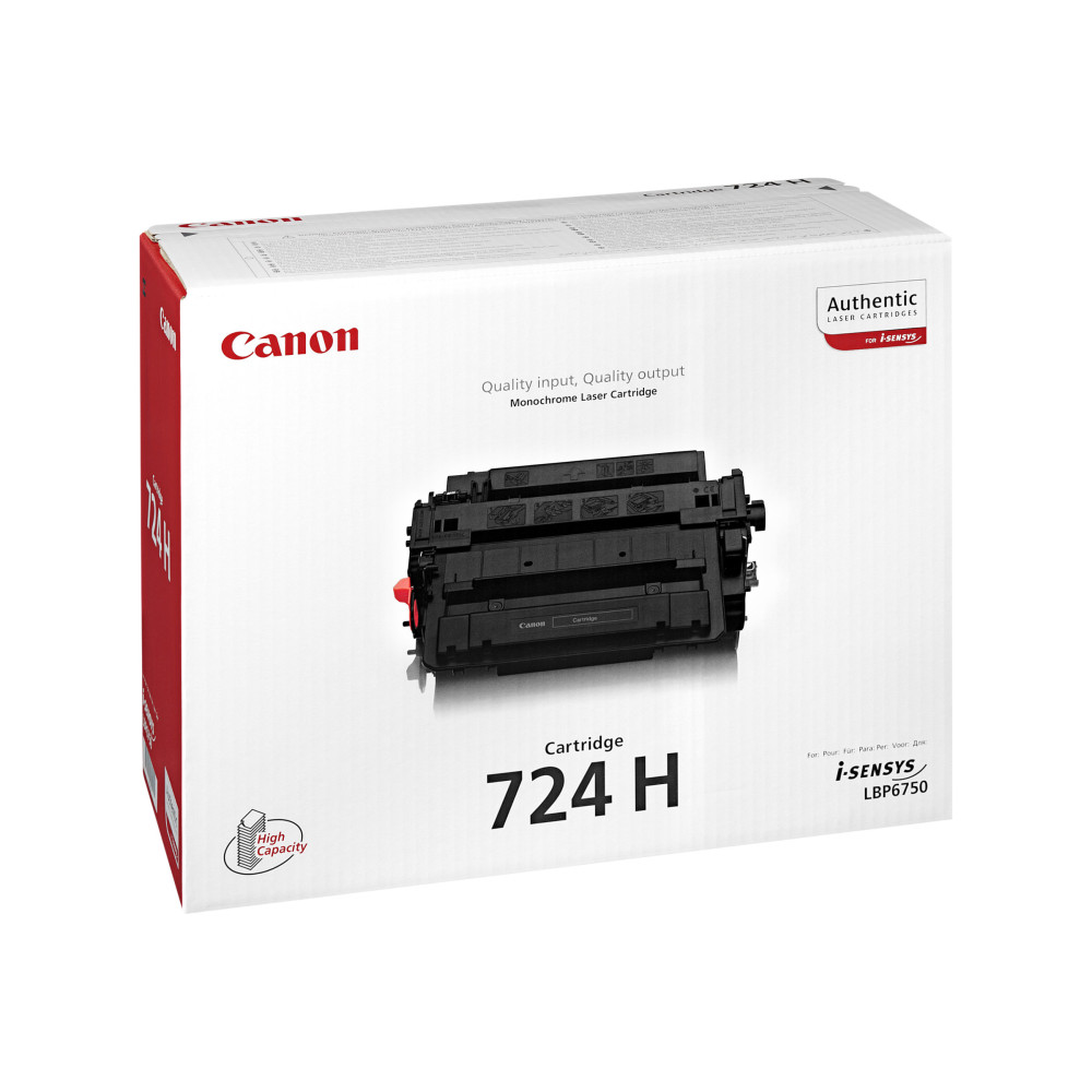 Produktbild för Canon CRG-724H - svart - original - tonerkassett