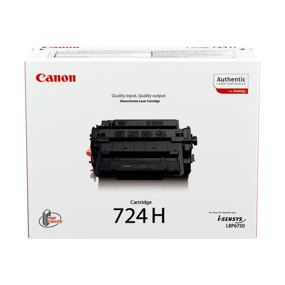 Produktbild för Canon CRG-724H - svart - original - tonerkassett
