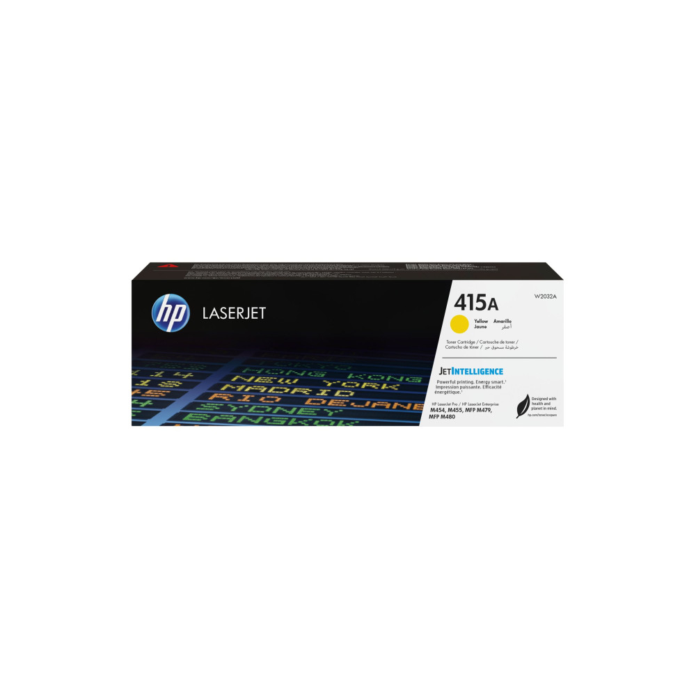 Produktbild för HP 415A - gul - original - LaserJet - tonerkassett (W2032A)