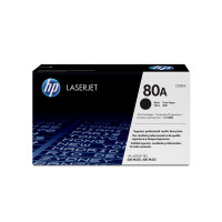 Produktbild för HP 80A - svart - original - LaserJet - tonerkassett (CF280A)