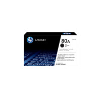 Produktbild för HP 80A - svart - original - LaserJet - tonerkassett (CF280A)