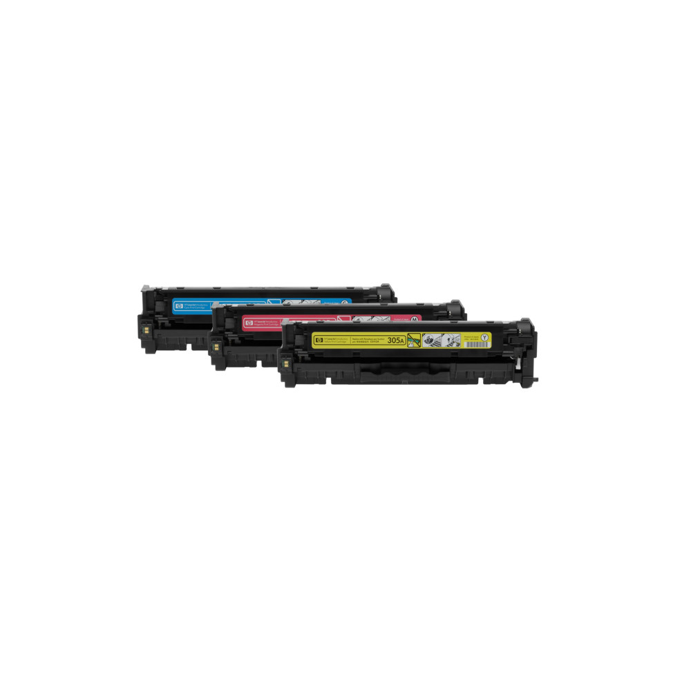 Produktbild för HP 125A - cyan - original - LaserJet - tonerkassett (CB541A)