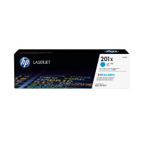 Produktbild för HP 201X - Lång livslängd - cyan - original - LaserJet - tonerkassett (CF401X)