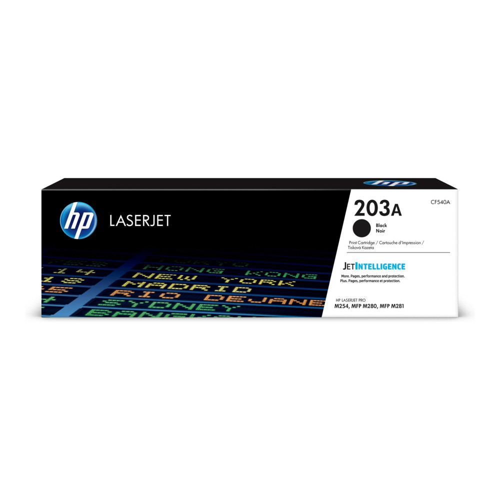 Produktbild för HP 203A - svart - original - LaserJet - tonerkassett (CF540A)
