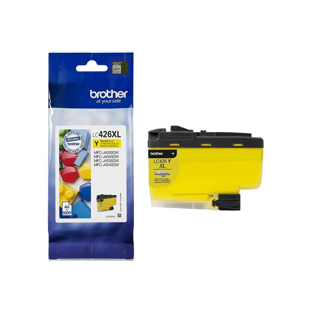 Produktbild för Brother LC426XLY - Lång livslängd - gul - original - bläckpatron