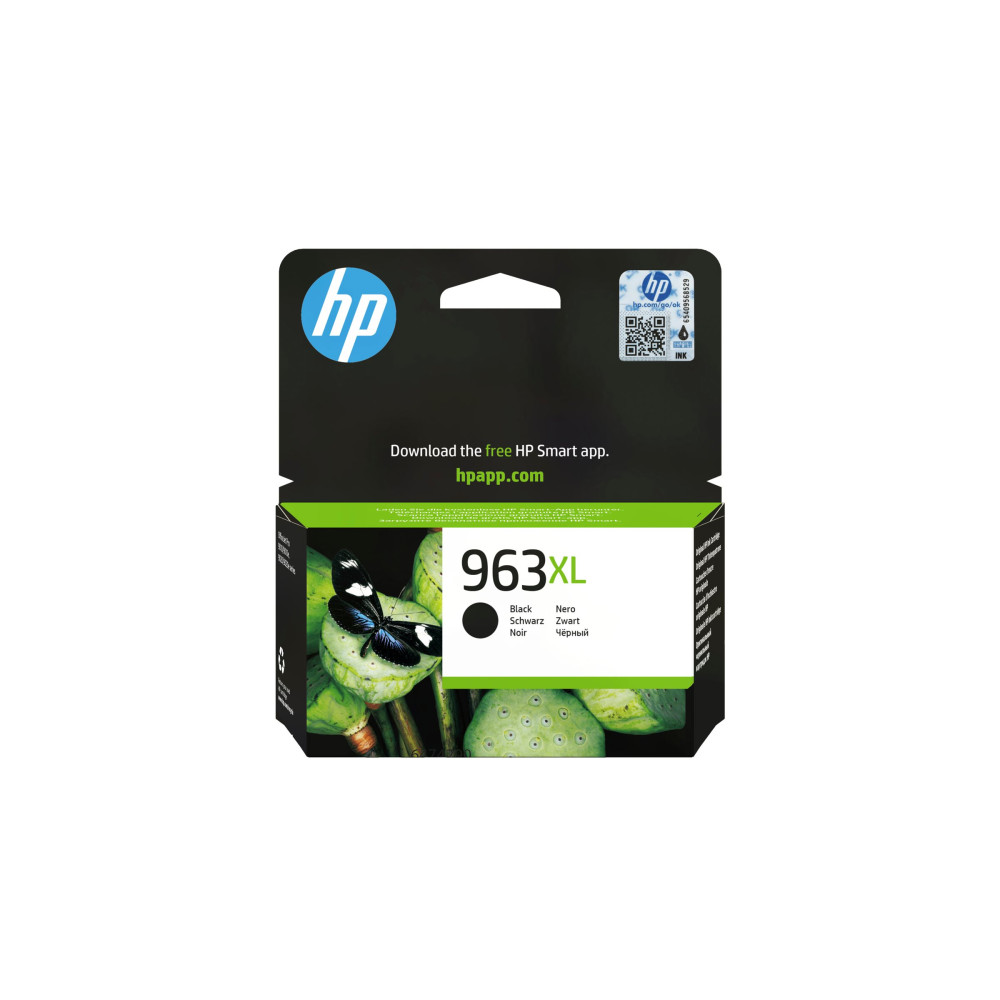 Produktbild för HP 963XL - Lång livslängd - svart - original - bläckpatron