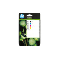 Produktbild för HP 953 - 4-pack - svart, gul, cyan, magenta - original - bläckpatron