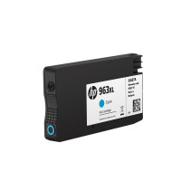 Produktbild för HP 963XL - Lång livslängd - cyan - original - bläckpatron