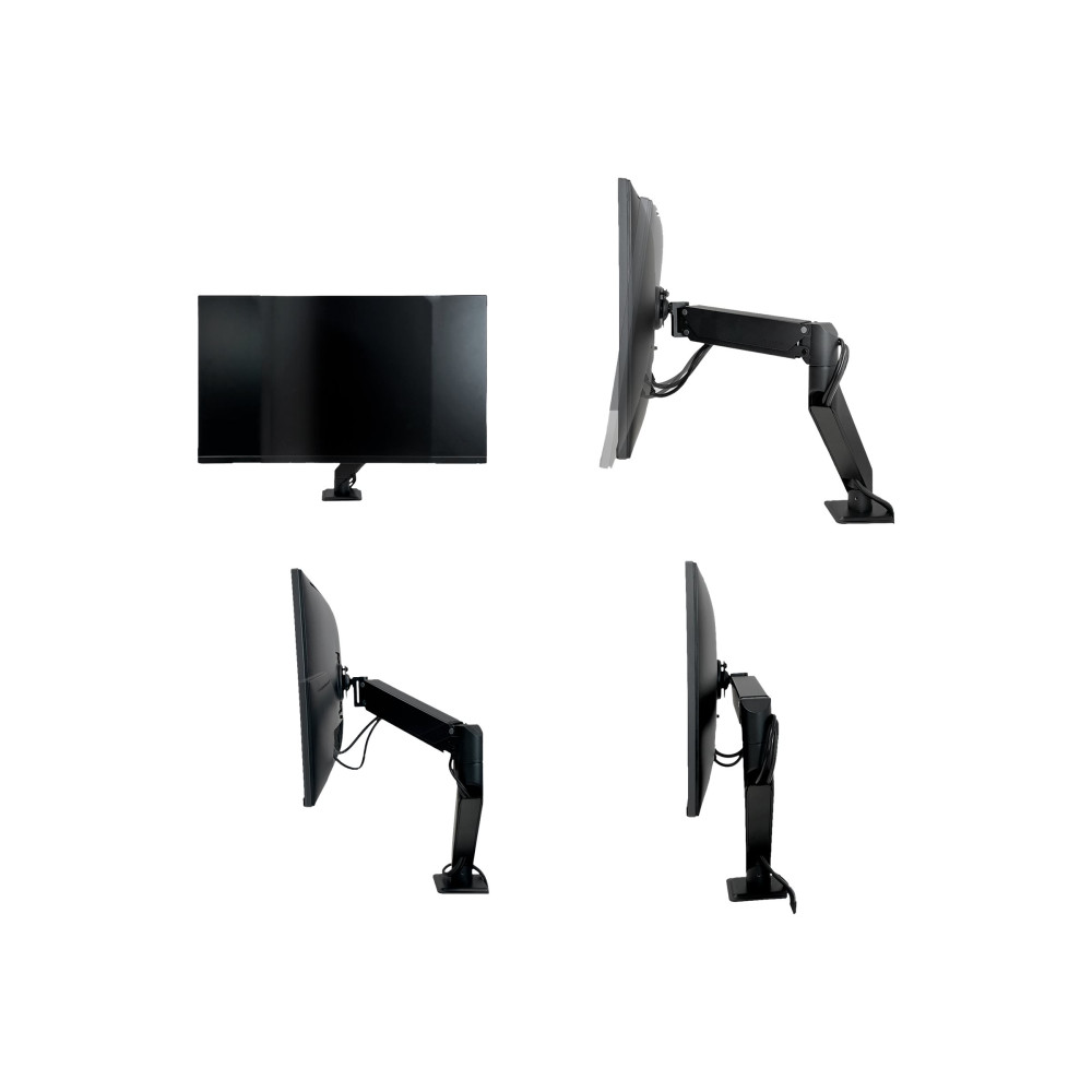 Produktbild för ARCTIC X1-3D monteringssats - fullständig rörelse - för Bildskärm - mattsvart