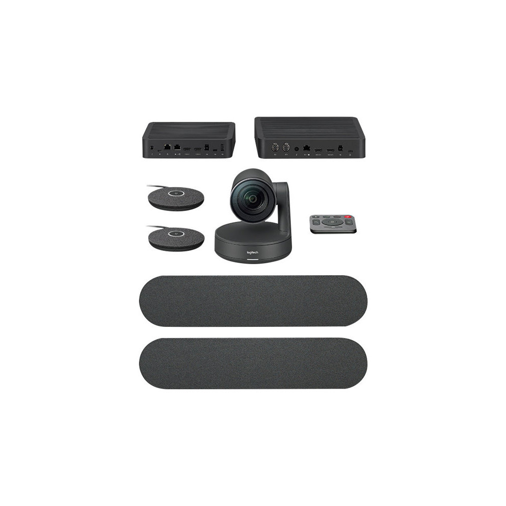 Produktbild för Logitech Rally Plus - paket för videokonferens