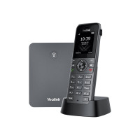Produktbild för Yealink W73P - trådlös VoIP-telefon med nummerpresentation - 3-riktad samtalsförmåg