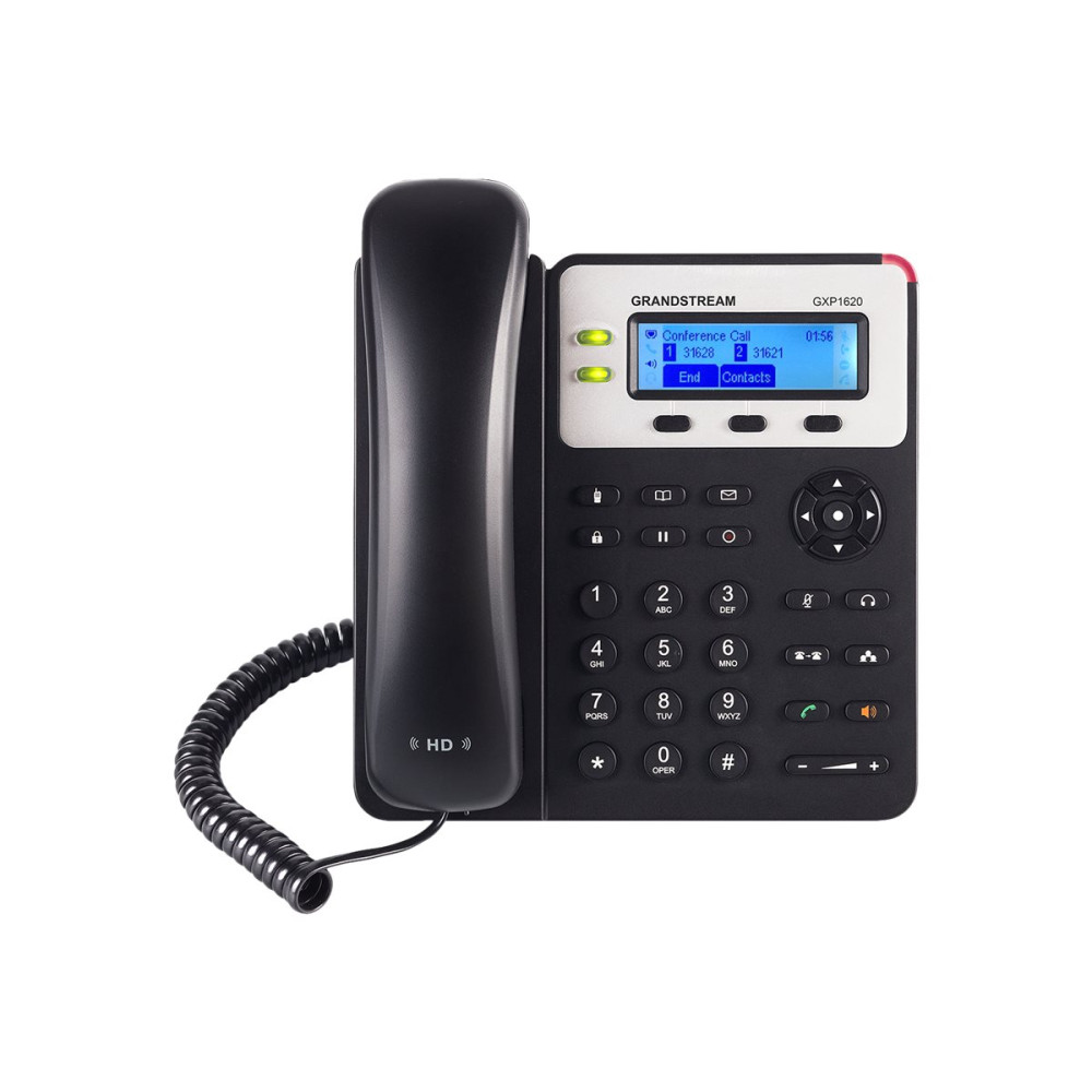 Produktbild för Grandstream GXP1625 - VoIP-telefon - 3-riktad samtalsförmåg