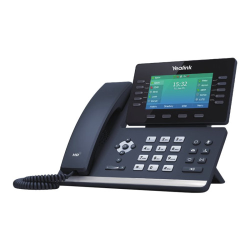 YEALINK Yealink SIP-T54W - VoIP-telefon - med Bluetooth interface med nummerpresentation - 3-riktad samtalsförmåg