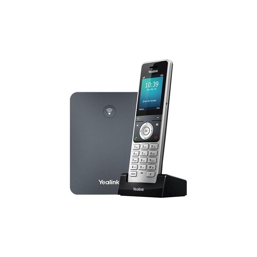 Produktbild för Yealink W76P - trådlös telefon/VoIP-telefon med nummerpresentation - 3-riktad samtalsförmåg