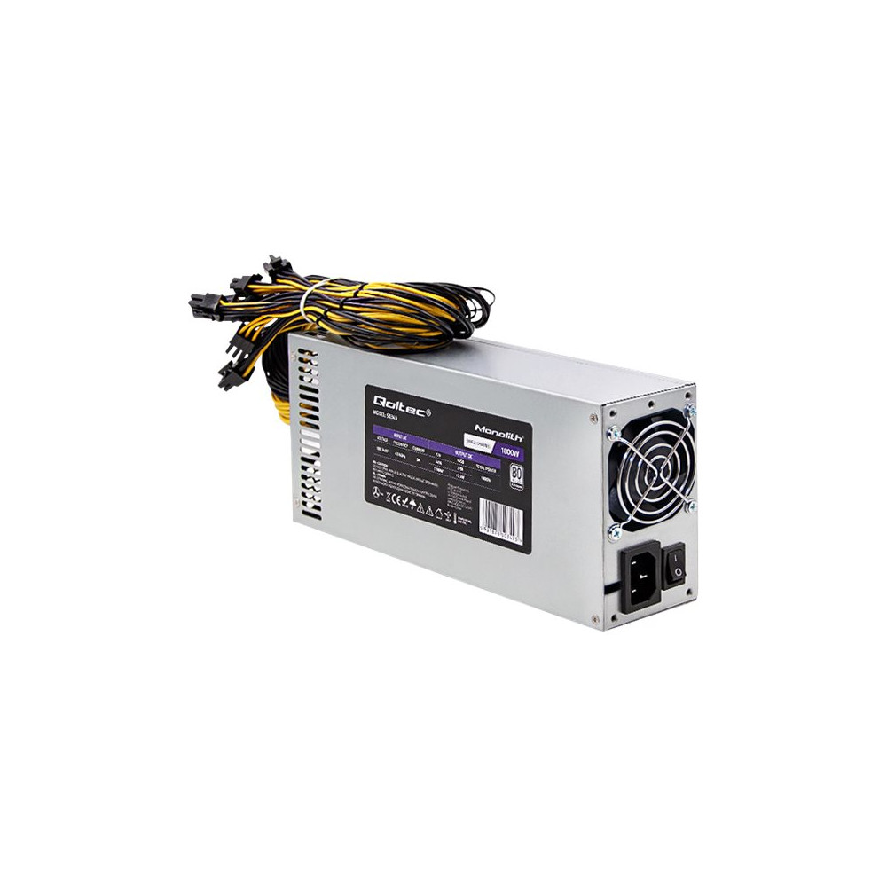 Produktbild för Qoltec Monolith 50349 - nätaggregat - 1800 watt