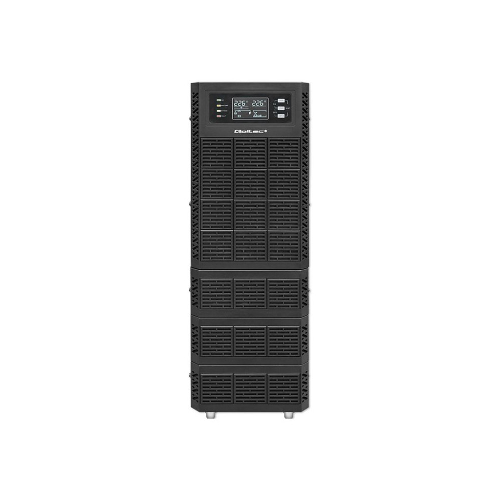 Produktbild för Qoltec - UPS - effektfaktor 1,0, LCD, EPO, online - 6000 watt - 6000 VA
