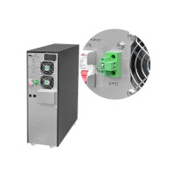 Produktbild för Qoltec - UPS - effektfaktor 1,0, LCD, EPO, online - 6000 watt - 6000 VA