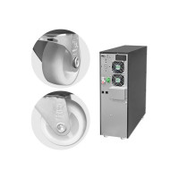 Produktbild för Qoltec - UPS - effektfaktor 1,0, LCD, EPO, online - 6000 watt - 6000 VA