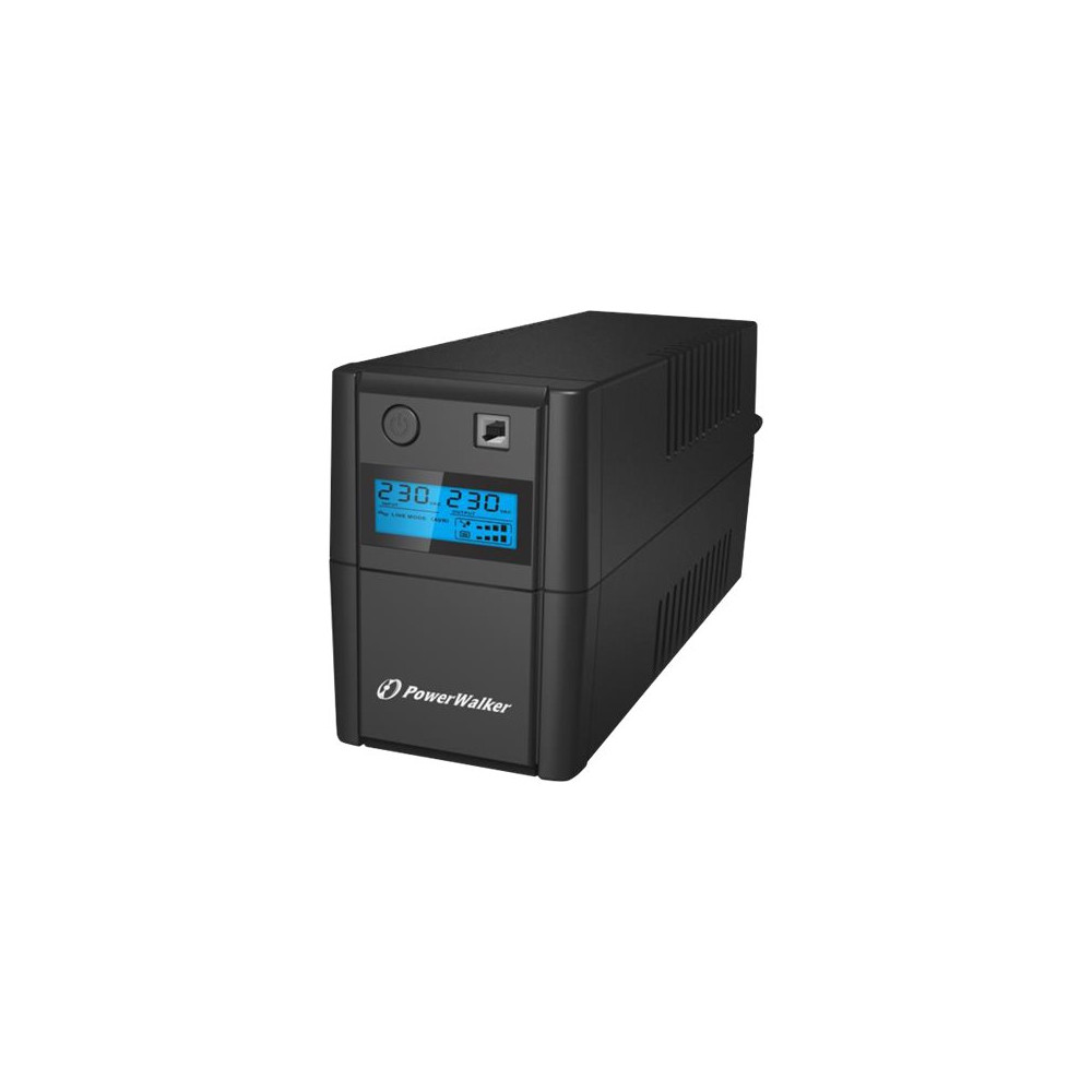 Produktbild för PowerWalker VI 850SE LCD/IEC - UPS - 480 watt - 850 VA