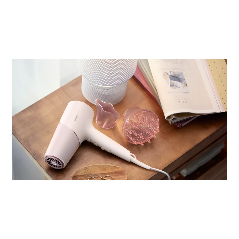 Produktbild för Philips 5000 Series BHD530 - hårtork - pearl peach