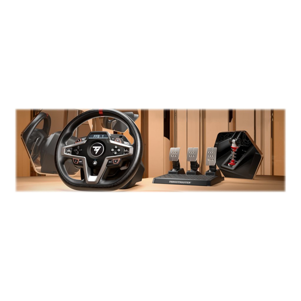 Produktbild för ThrustMaster T248 - ratt- och pedaluppsättning - kabelansluten