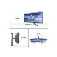 Produktbild för Philips Evnia 6000 34M2C6500 - OLED-monitor - böjd - 34"