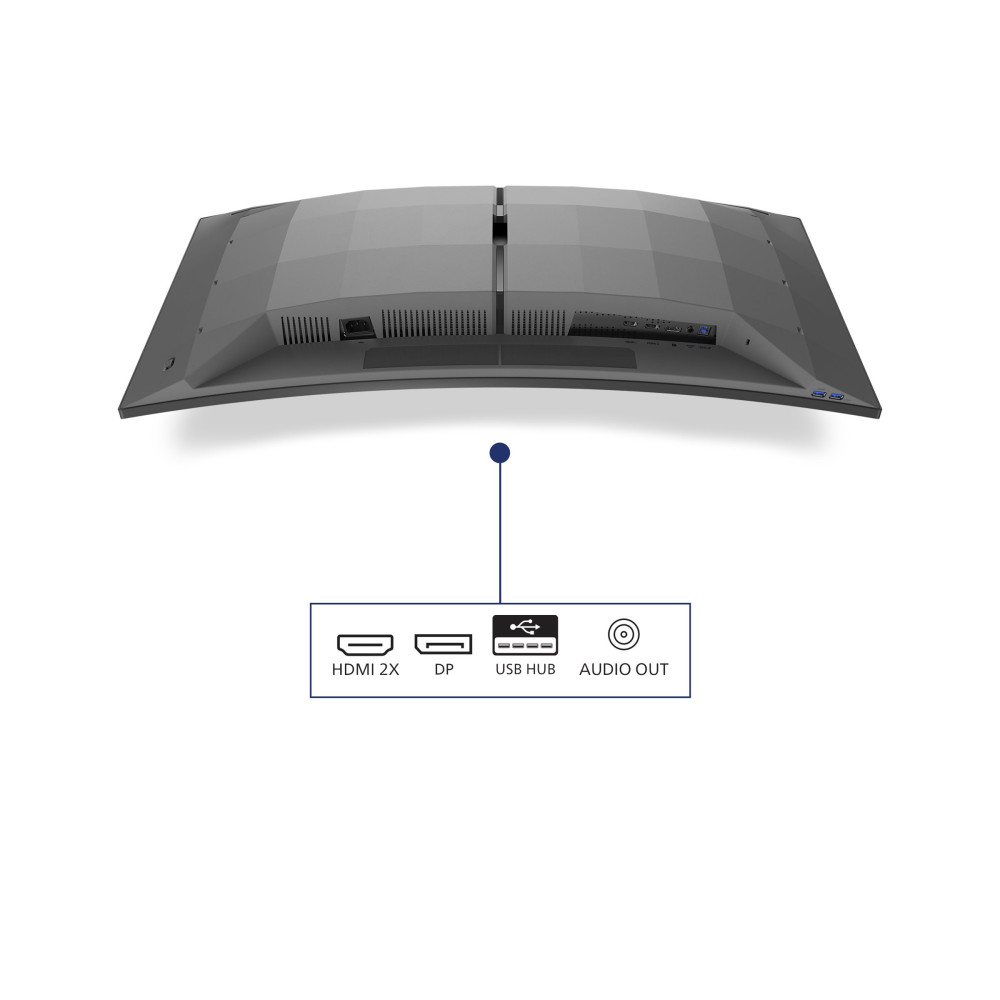 Produktbild för Philips Evnia 6000 34M2C6500 - OLED-monitor - böjd - 34"