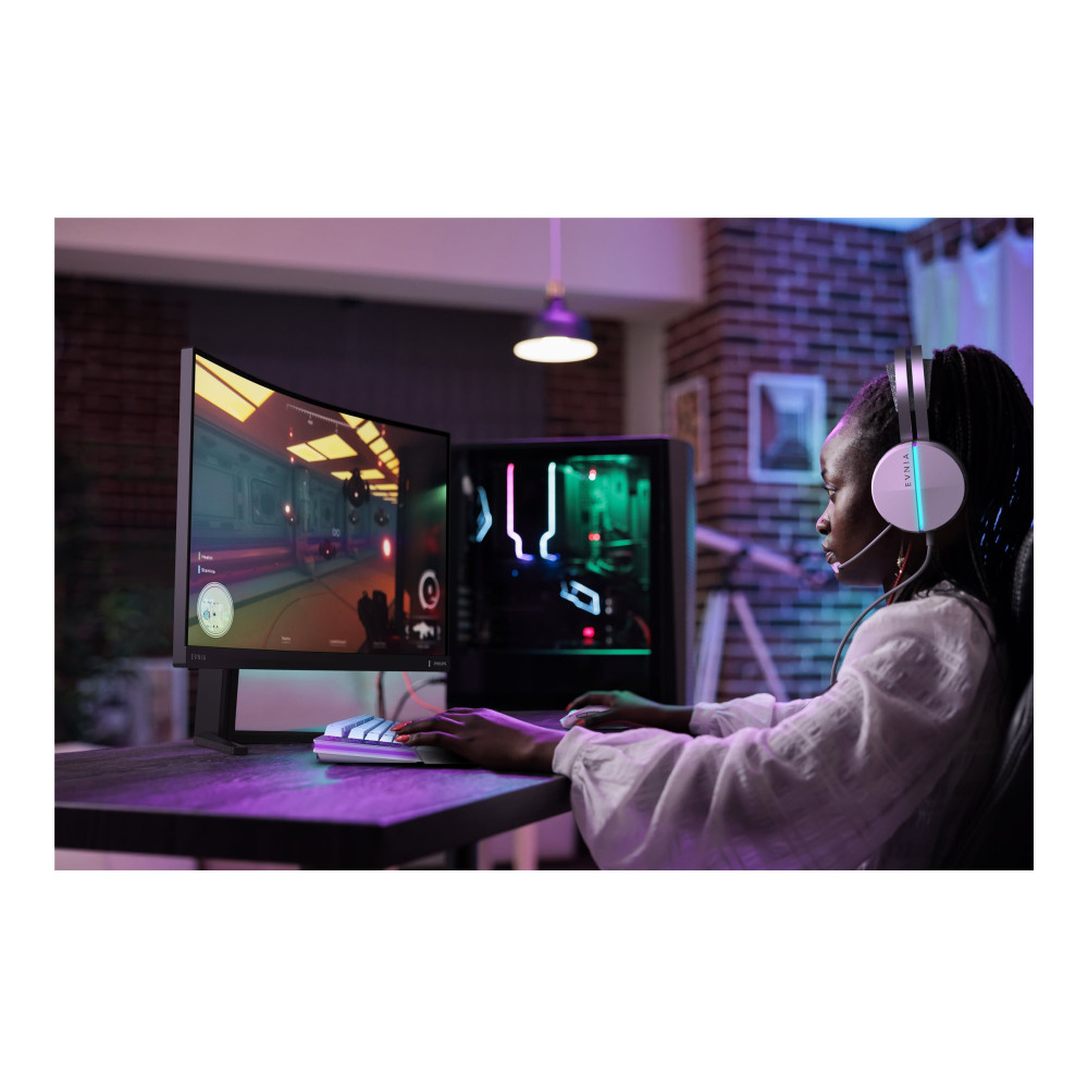 Produktbild för Philips Evnia 5000 27M2C5200W - LED-skärm - böjd - Full HD (1080p) - 27" - HDR