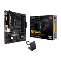 Produktbild för ASUS TUF GAMING A520M-PLUS WIFI - moderkort - micro ATX - Socket AM4 - AMD A520