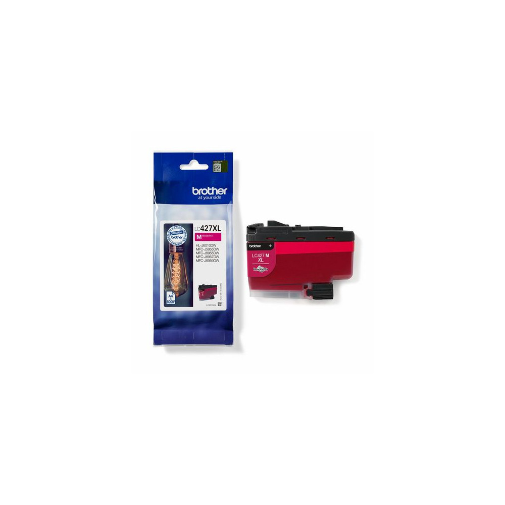 Produktbild för Bläckpatron BROTHER LC427XLM Magenta