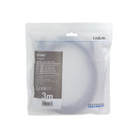 Produktbild för LogiLink HDMI-kabel med Ethernet - 5 m
