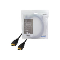 Produktbild för LogiLink HDMI-kabel med Ethernet - 5 m