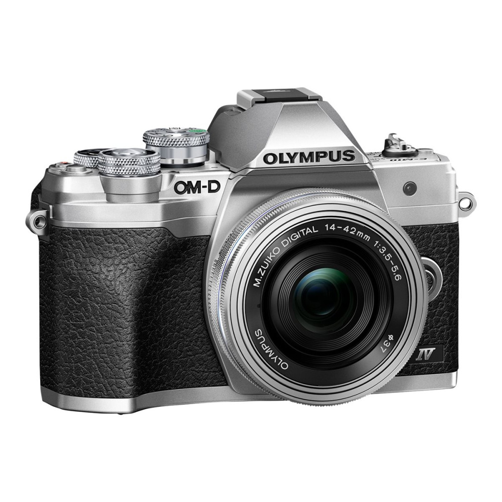 Produktbild för Olympus OM-D E-M10 Mark IV - digitalkamera M.Zuiko Digital 14-42mm II lins