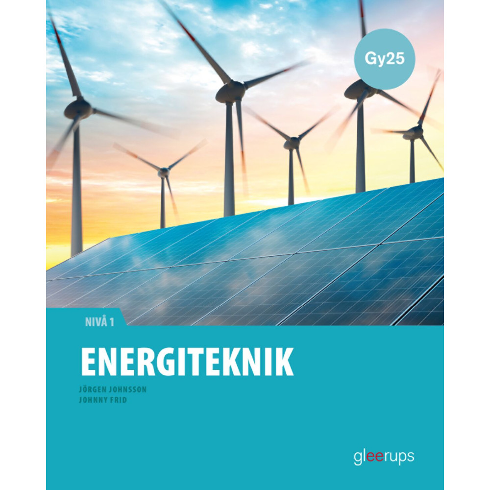 Produktbild för Energiteknik 1, faktabok, Gy25 (bok, board book)