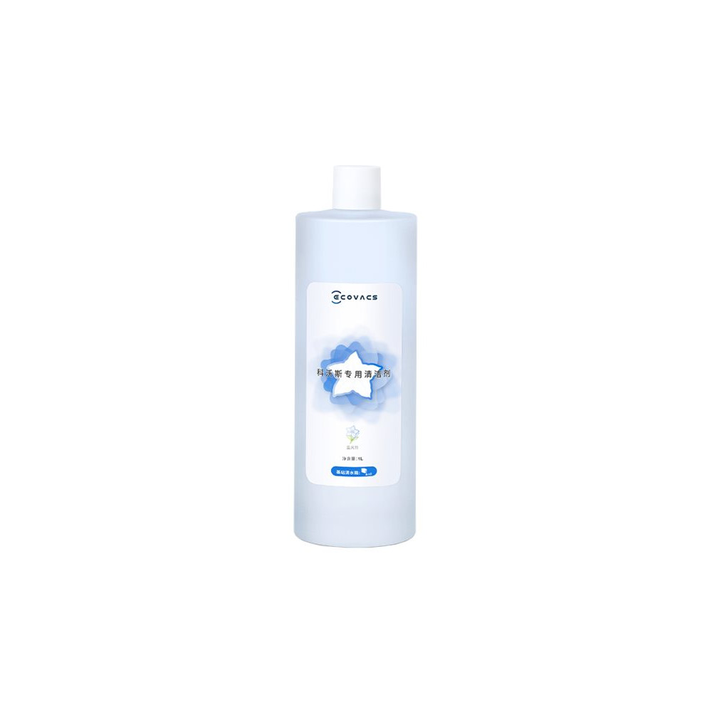 Produktbild för ECOVACS Deebot rengörare - flaska - 1 L - wild bluebell scent