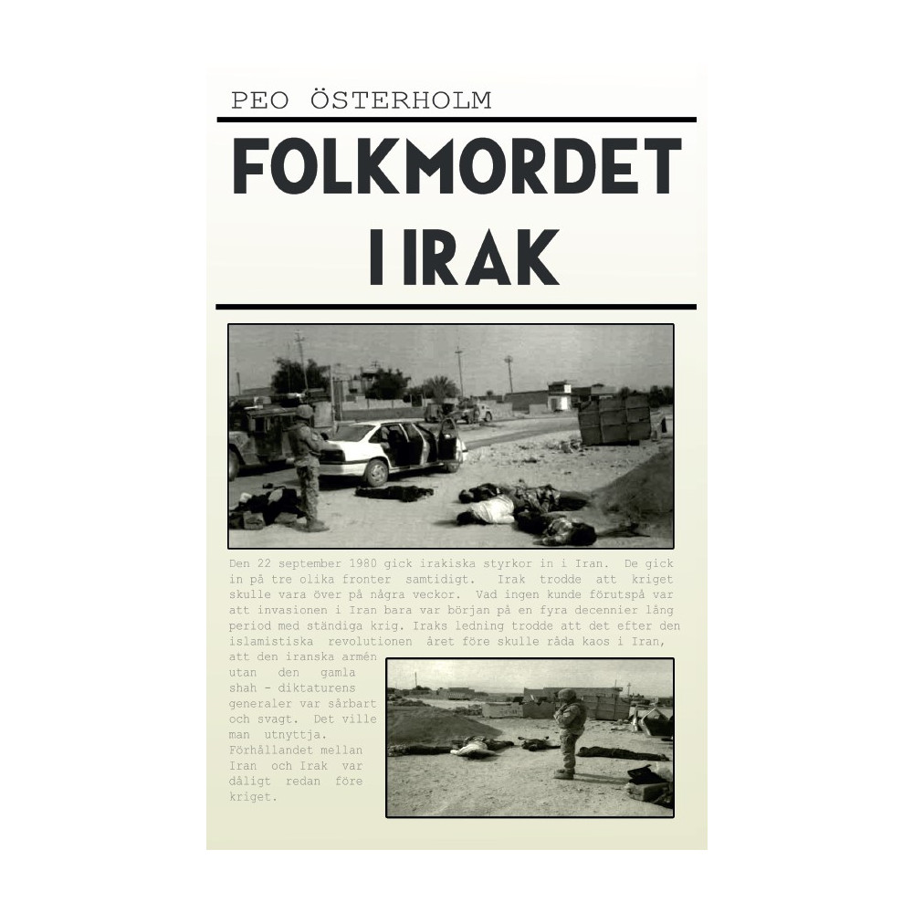 Produktbild för Folkmordet i Irak (häftad)