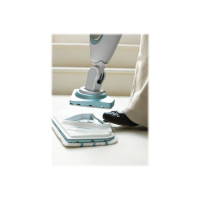 Produktbild för BLACK+DECKER FSM1616 Steam Mop - ångdammsugare - spak - vit / blå