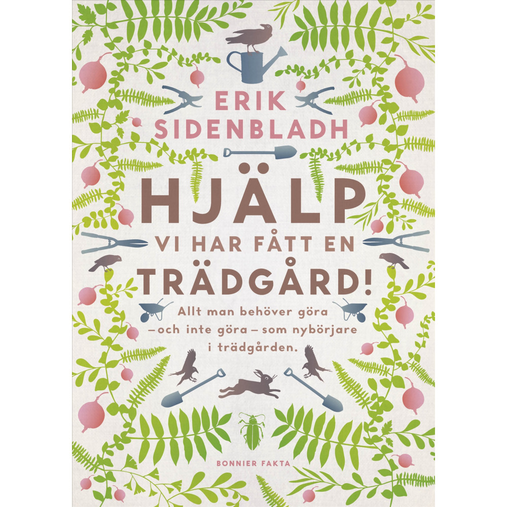 Produktbild för Hjälp, vi har fått en trädgård! (bok, danskt band)