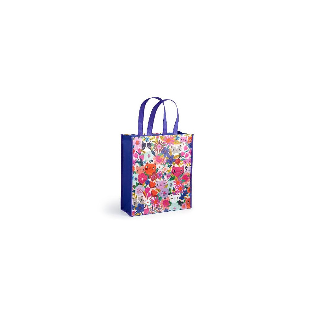 Produktbild för Blooming Cats Reusable Shopping Bag