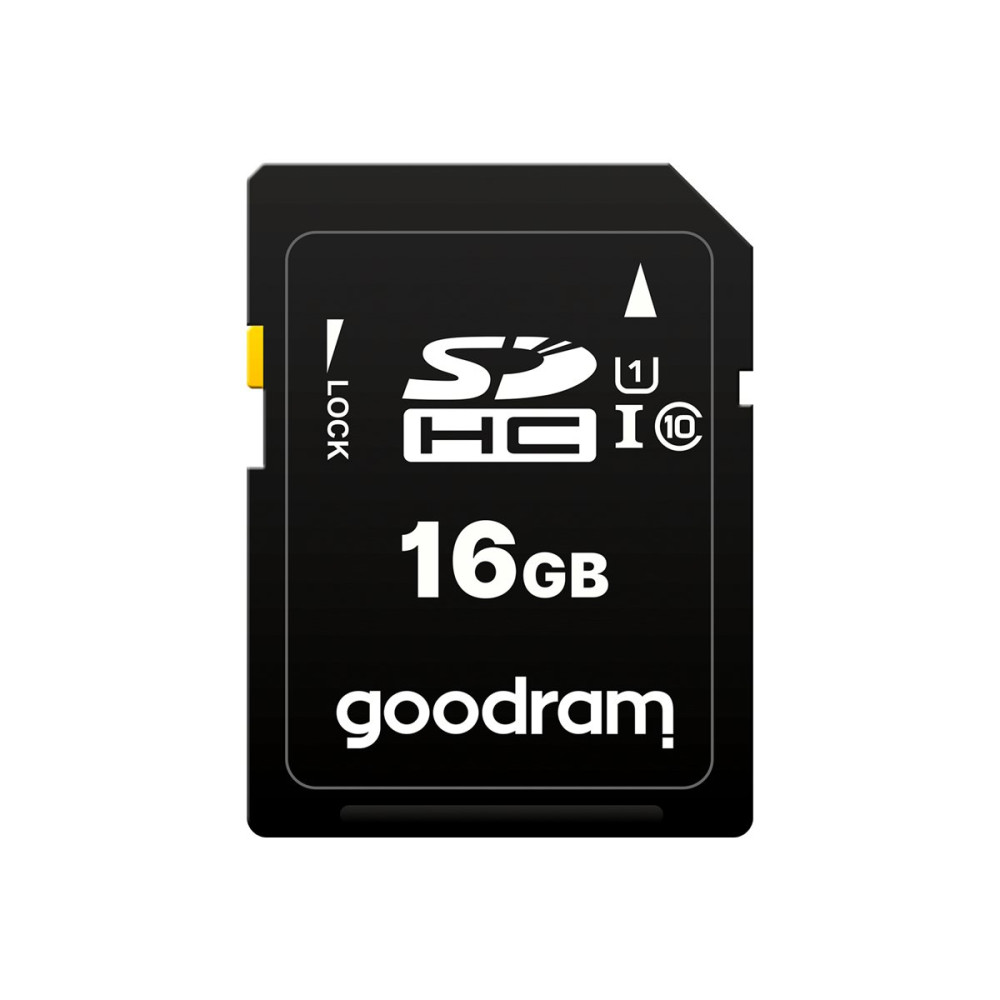 Produktbild för GOODRAM S1A0 - flash-minneskort - 16 GB - SDHC UHS-I